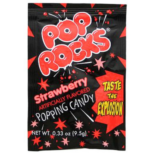 Pop Rocks Strawberry🍓💥💣 Popping Candy