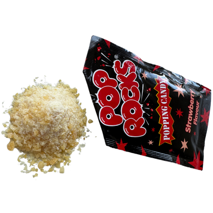 Pop Rocks Strawberry🍓💥💣 Popping Candy