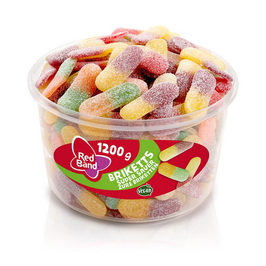 Red Band Brikett super sauer 💊 100g VEGAN