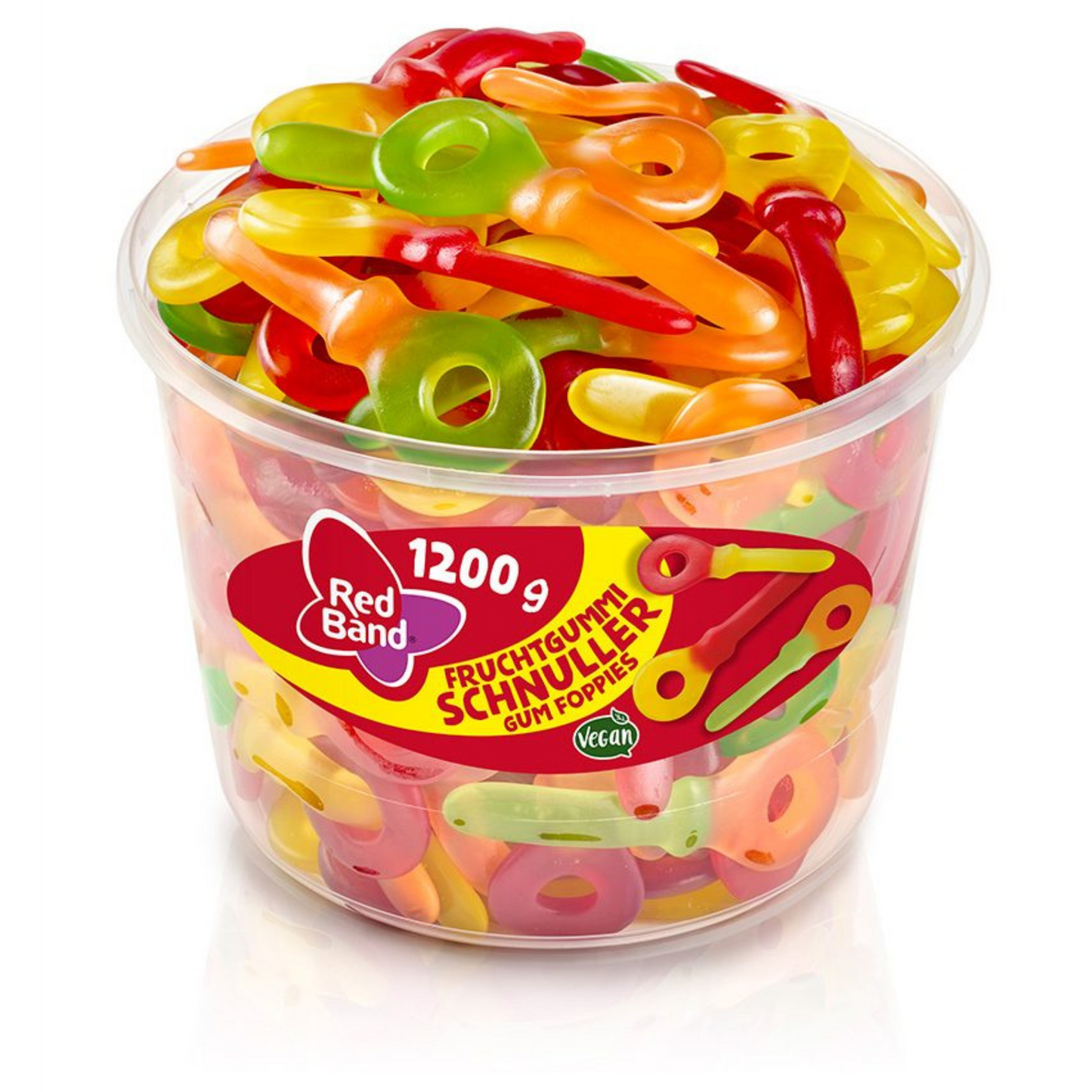 Red Band Fruchtgummi Schnuller 🍼 100g VEGAN