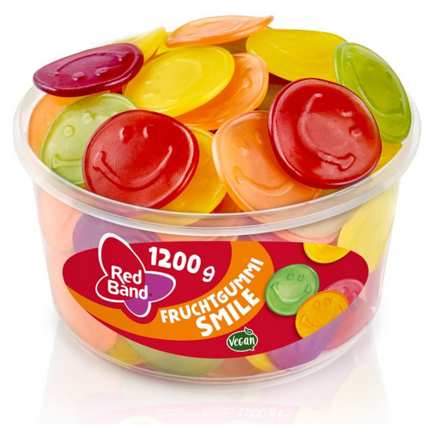 Fruchtgummi Smileys 😄 100g VEGAN