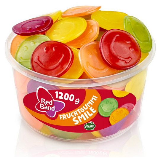 Fruchtgummi Smileys 😄 100g VEGAN