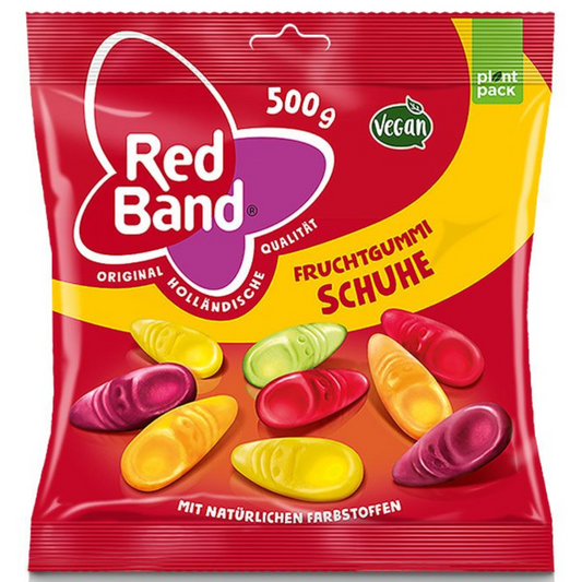 Red Band Fruchtgummi Schuhe 👟 100g VEGAN