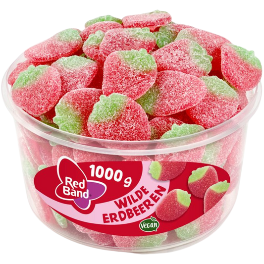 Red Band Wilde Erdbeeren 🍓 100g VEGAN