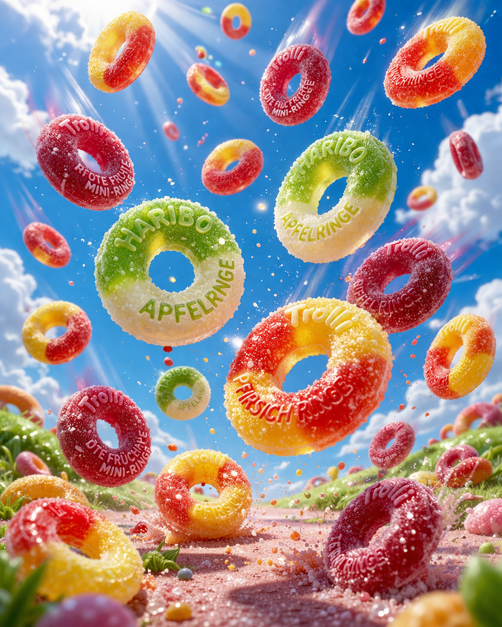 Ringe Tüte 🍏🍑⭕ 500g│1000g