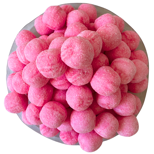 Rocket Balls Erdbeer Brausebälle sauer 🍓 10 Stk.