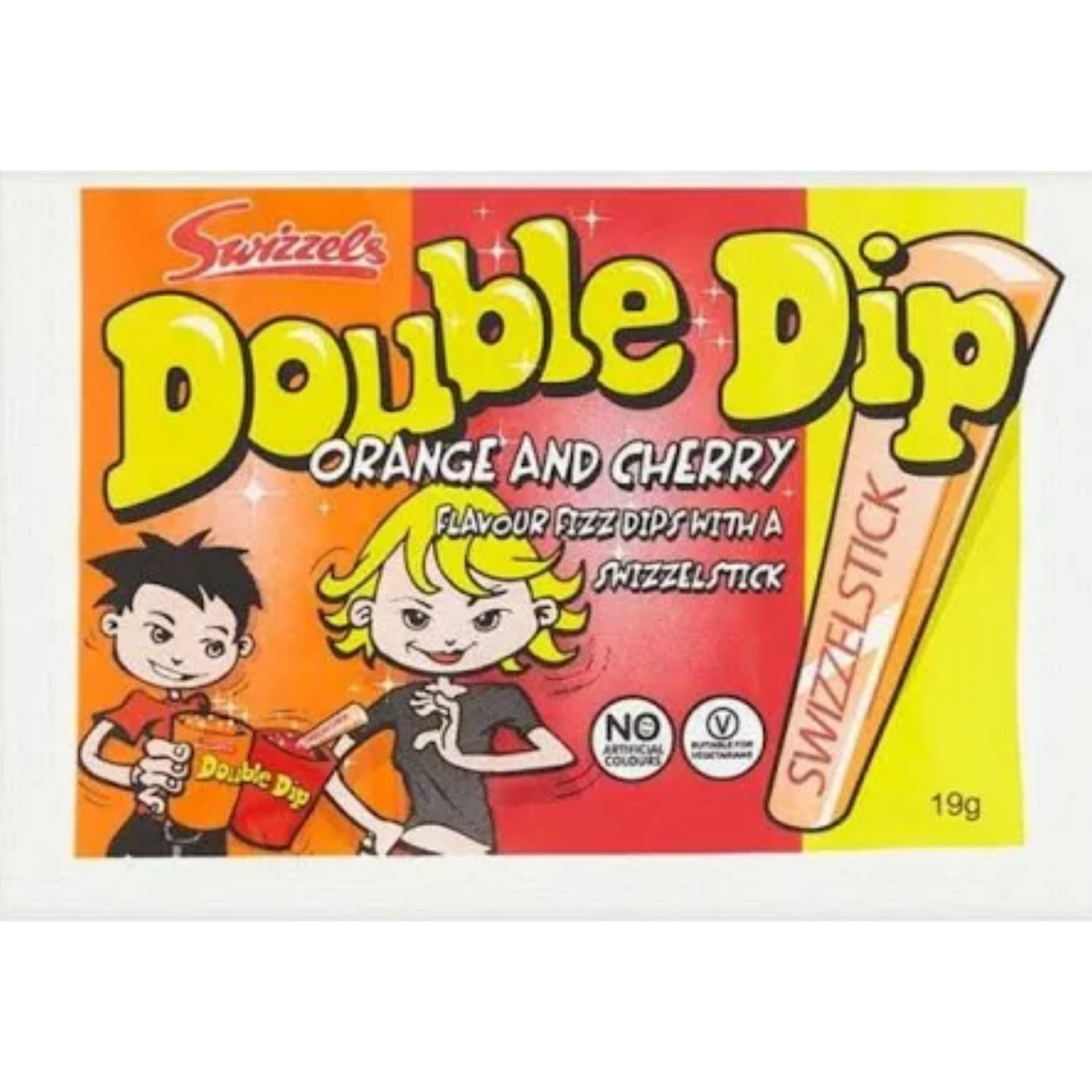 Swizzels  Double Dip 🍊🍭🍒