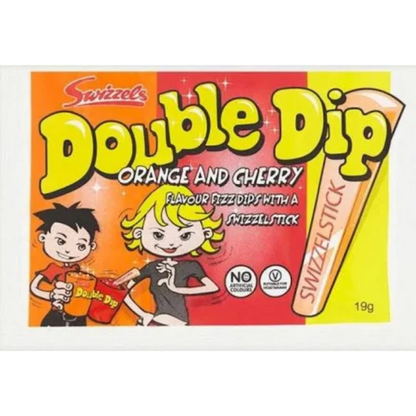 Swizzels  Double Dip 🍊🍭🍒