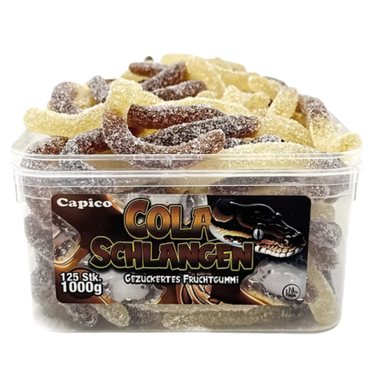 Capico Cola Schlangen 100g 🥤 HALAL