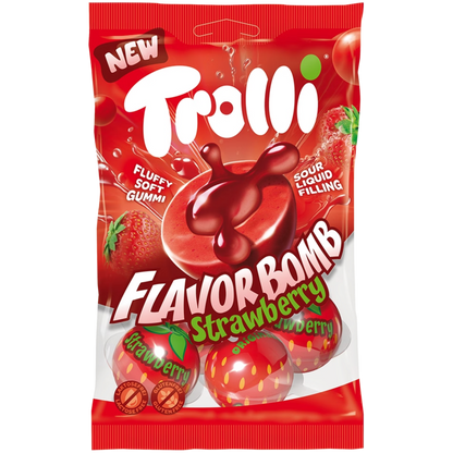 Trolli Flavor Bomb Strawberry 🍓💧 1 Stk.