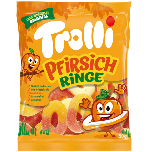 Trolli Pfirsich Ringe 🍑 100g