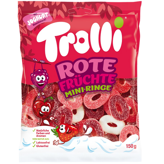 Trolli rote Früchte Mini-Ringe 🍓🍒  100g