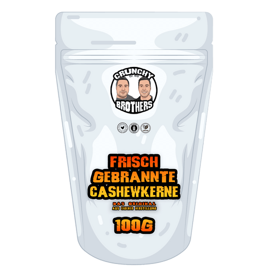 Frisch gebrannte Cashewkerne 100g