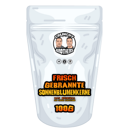 Frisch gebrannte Sonnenblumenkerne 100g/200g