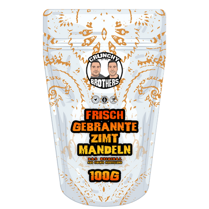 Frisch gebrannte Zimt Mandeln 100g/200g