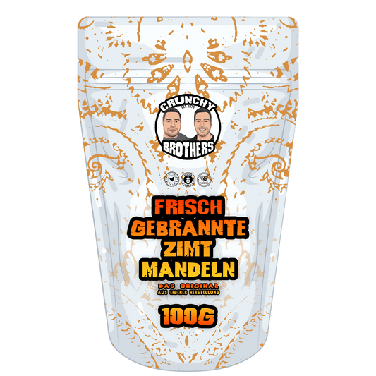 Frisch gebrannte Zimt Mandeln 100g